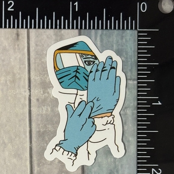 ๐10/$10๐ Healthcare Nurse Doctor Reusable Waterproof Vinyl Sticker Decal - Picture 1 of 1
